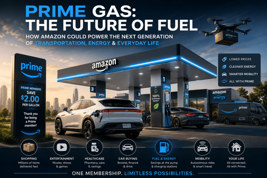 Prime Gas: Could Amazon Reinvent Fuel the Same Way It Reinvented Shopping?