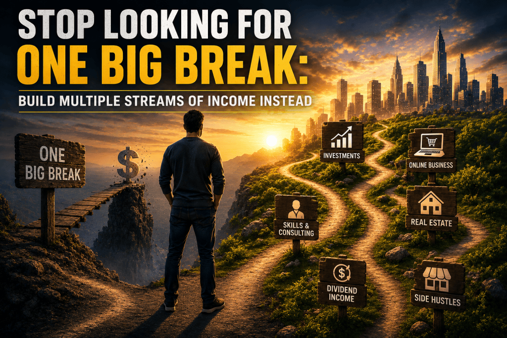 Stop Looking for One Big Break: Build Multiple Streams of Income&nbsp;Instead