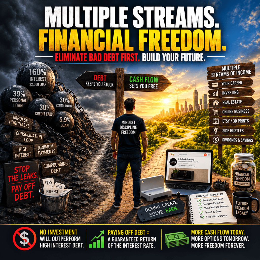 Stop Looking for One Big Break: Build Multiple Streams of Income Instead