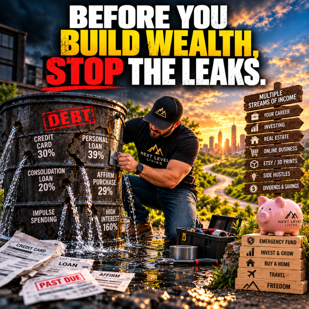 Before You Build Wealth, Stop the Leaks – One of the biggest lessons I’ve learned wasn’t about investing.